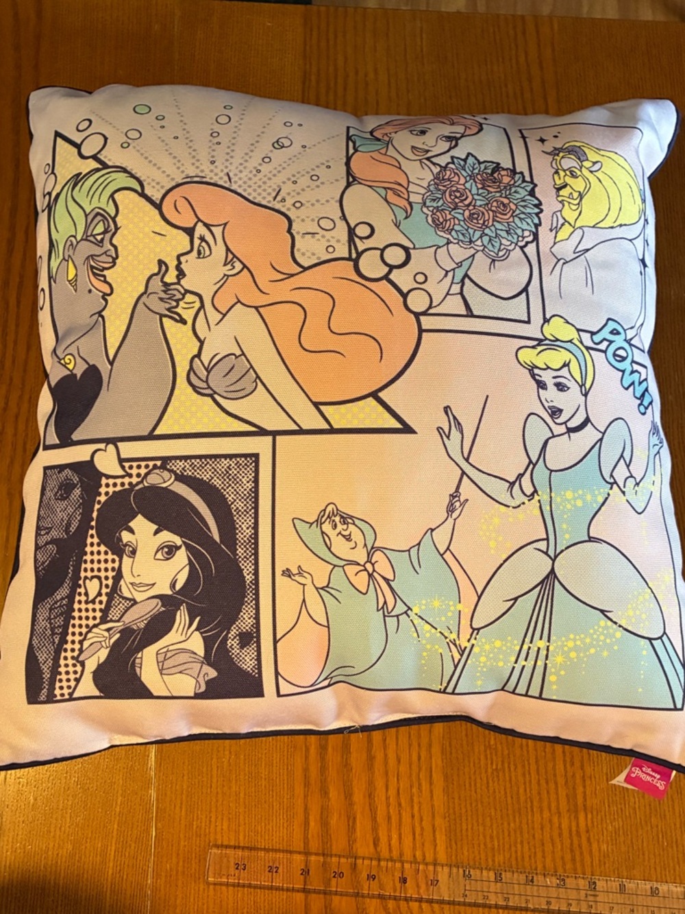 Disney Princess Large Throw Pillow